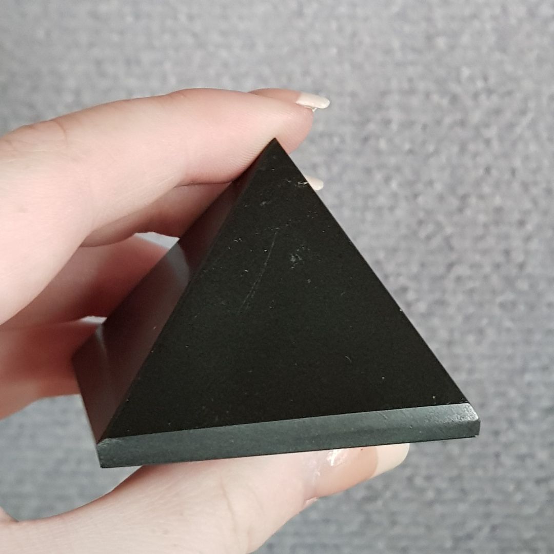 Black Tourmaline - Pyramid - 4.5cm Black Tourmaline - Pyramid - 4.5cm